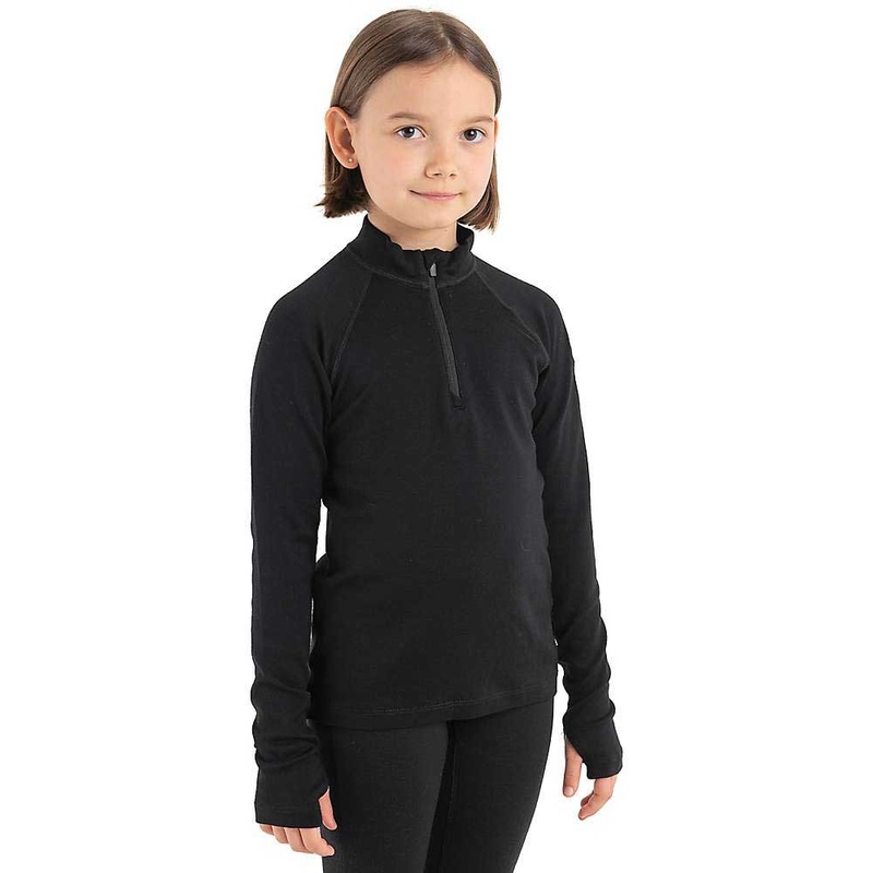 Icebreaker Kids 260 Tech LS Half Zip Top