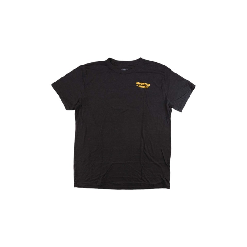 Mountain Khakis Mens Bison Patch Logo SS T-Shirt