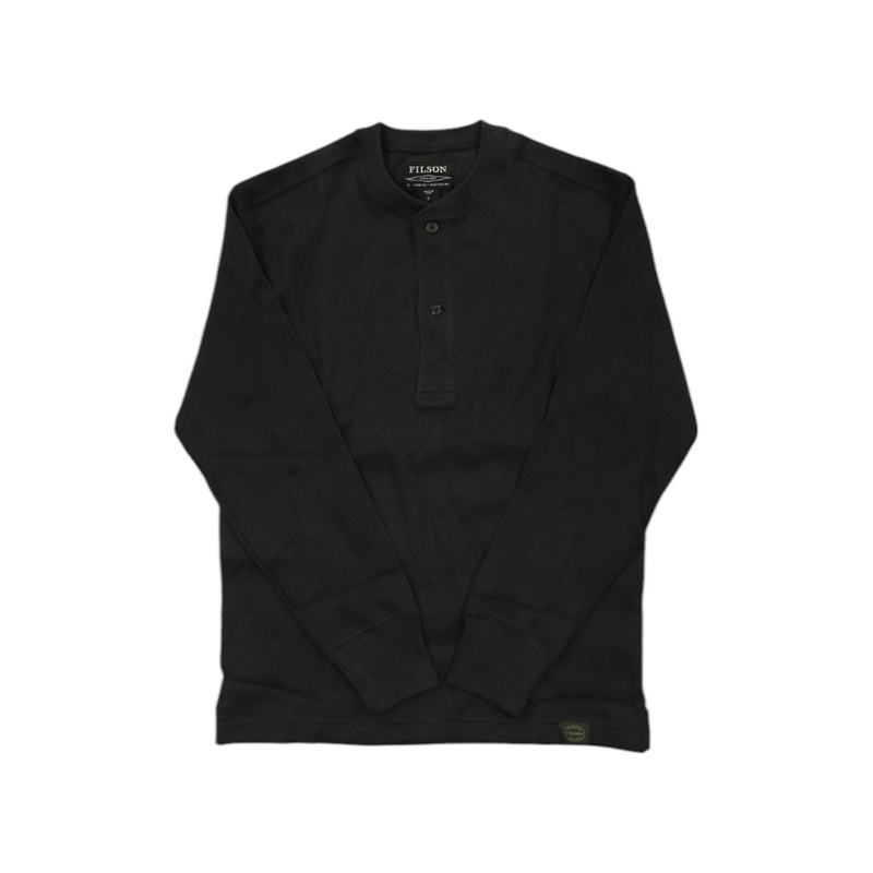 Filson Mens Waffle Knit Henley