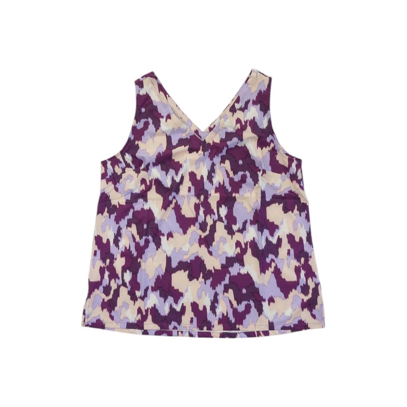 Eddie Bauer Travex Womens Departure V Neck Tank - Printed