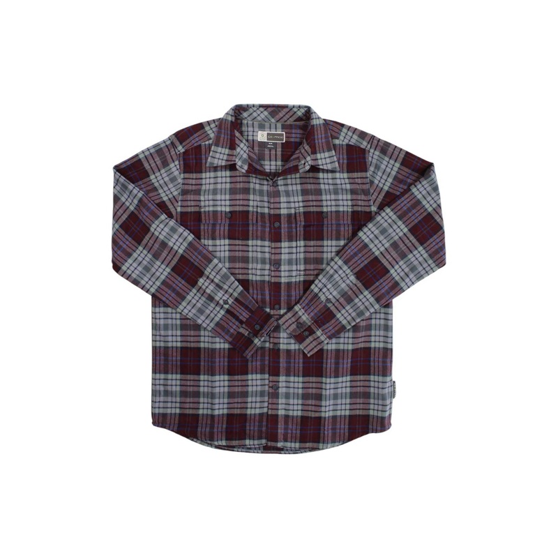 ExOfficio Mens BugsAway Redding Midweight Flannel LS Shirt