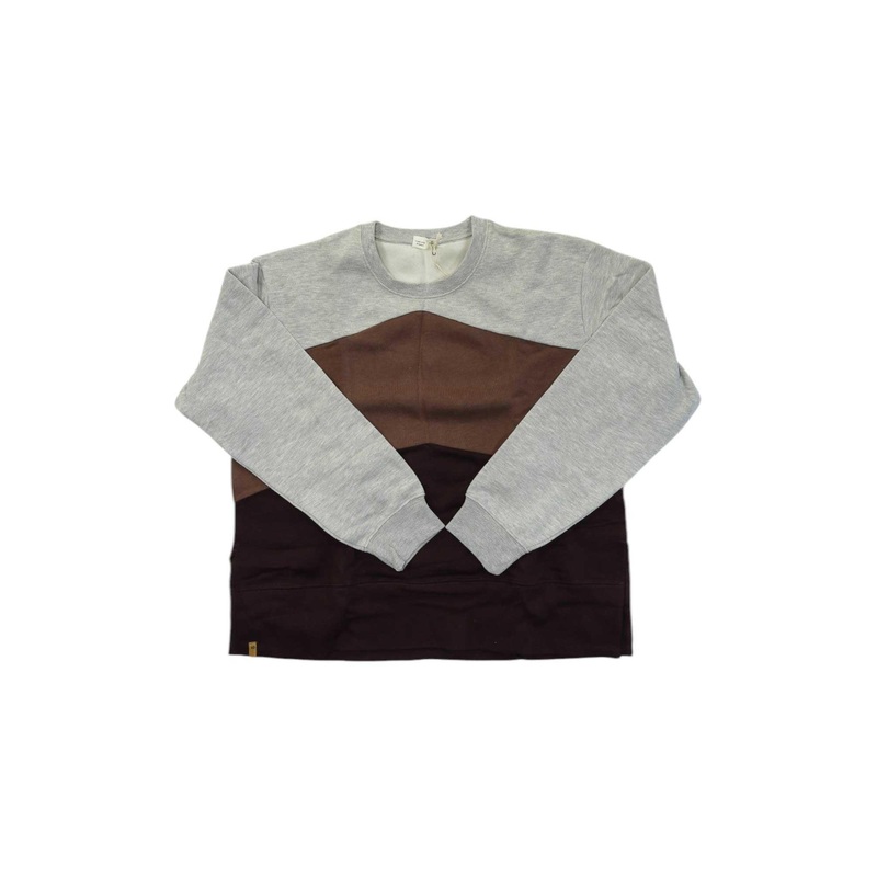 Tentree Womens TreeFleece Chevron Crew
