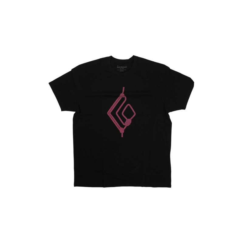 Black Diamond Mens Rope Diamond Tee