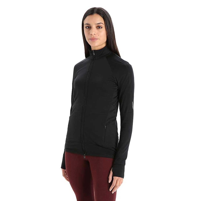 Icebreaker Womens ZoneKnit LS Zip Jacket