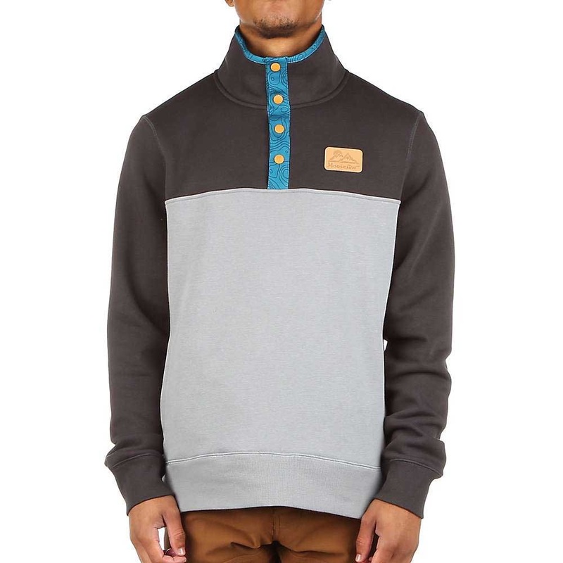 Moosejaw Mens Long Weekend Snap Pullover