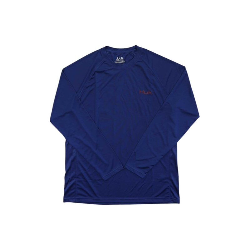 Huk Mens KC Flag Fish Pursuit Top