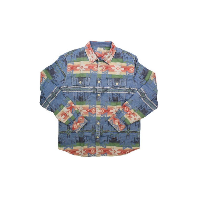 Faherty Mens DGF Canyon Overshirt