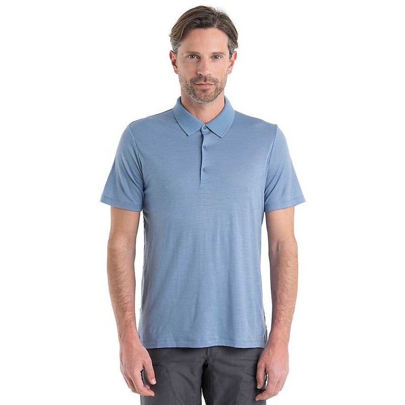 Icebreaker Mens Tech Lite II SS Polo