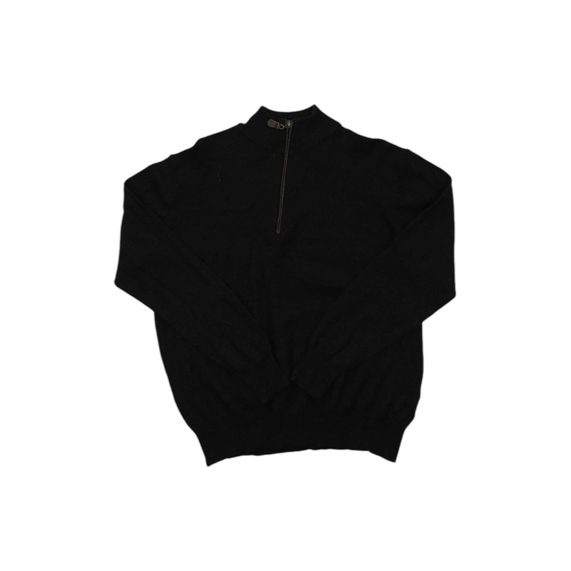 Mens Orvis Merino Wool Quarter-Zip Sweater 2.0