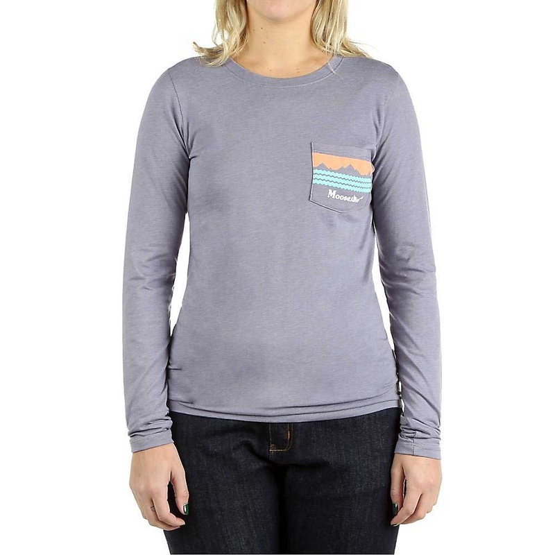 Moosejaw Womens Peak Original LS Pocket Tee