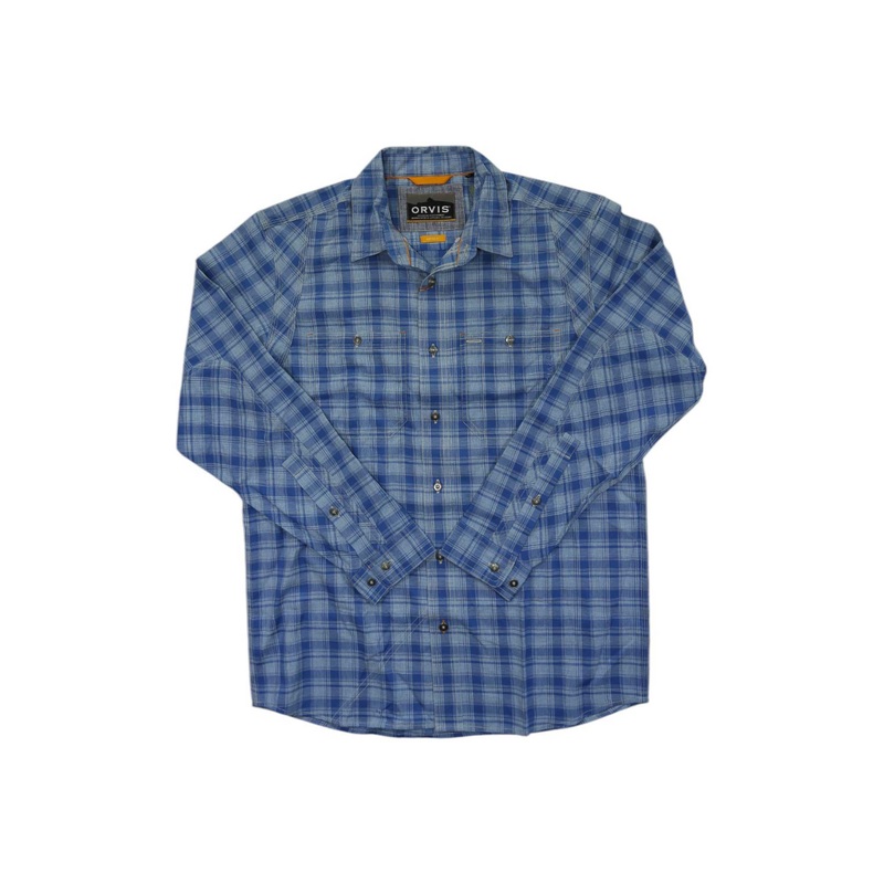 Orvis Mens Tech Plaid Workshirt
