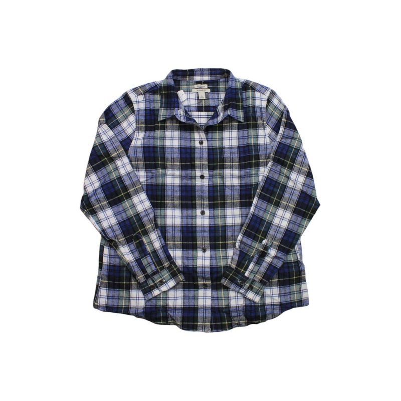 L.L.Bean Womens Scotch Plaid Shirt