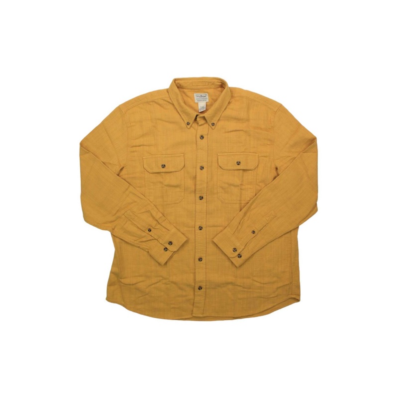 L.L.Bean Mens 1912 Field Flannel Slightly Fitted Shirt