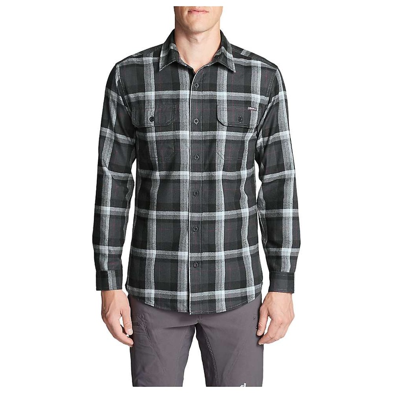 Eddie Bauer Travex Mens Expedition Flannel Shirt