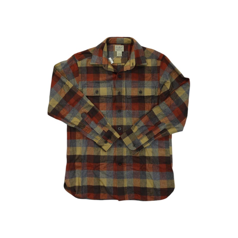 L.L.Bean Mens Chamois Plaid Shirt
