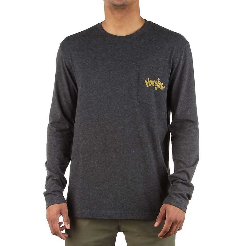Moosejaw Mens Fried Onion Puff Rings LS Pocket Tee