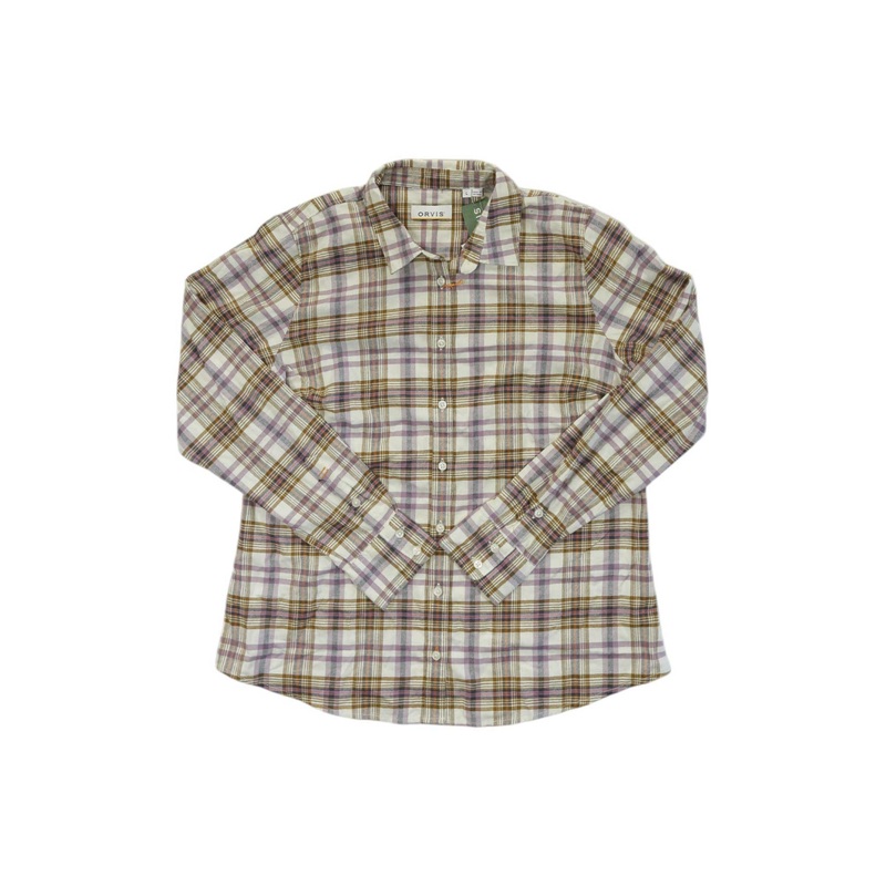 Orvis Womens Flat Creek Tech Flannel Shirt