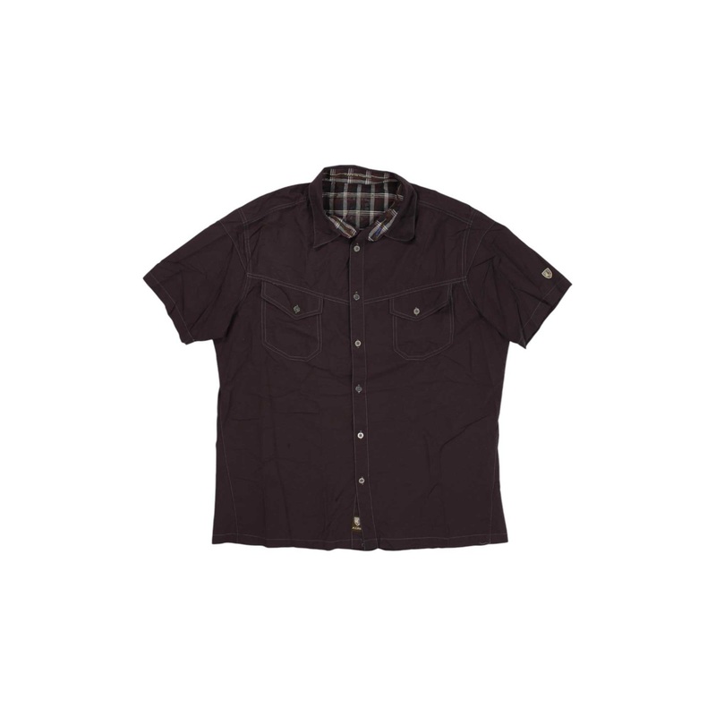 Kuhl Mens Quick Dry Button Up Short Sleeve Shirt