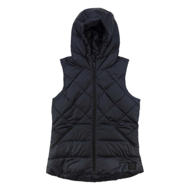 Outdoor Research Womens Coldfront Hooded Down Vest