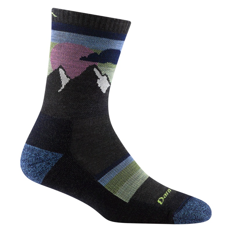 Darn Tough Women's Sunset Ledge Micro Crew Lightweight with Cushion