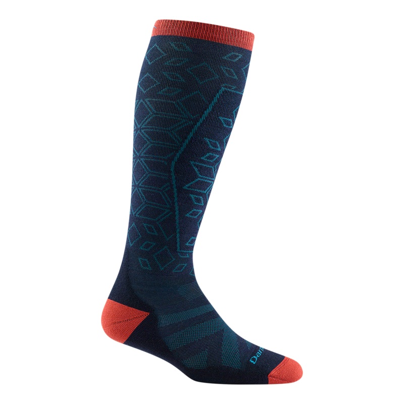 Darn Tough Women's Traverse OTC Lightweight with Cushion w/ Padded Shin Socks