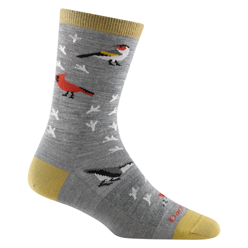 Darn Tough Women's Twitterpated Crew Lightweight Lifestyle Socks