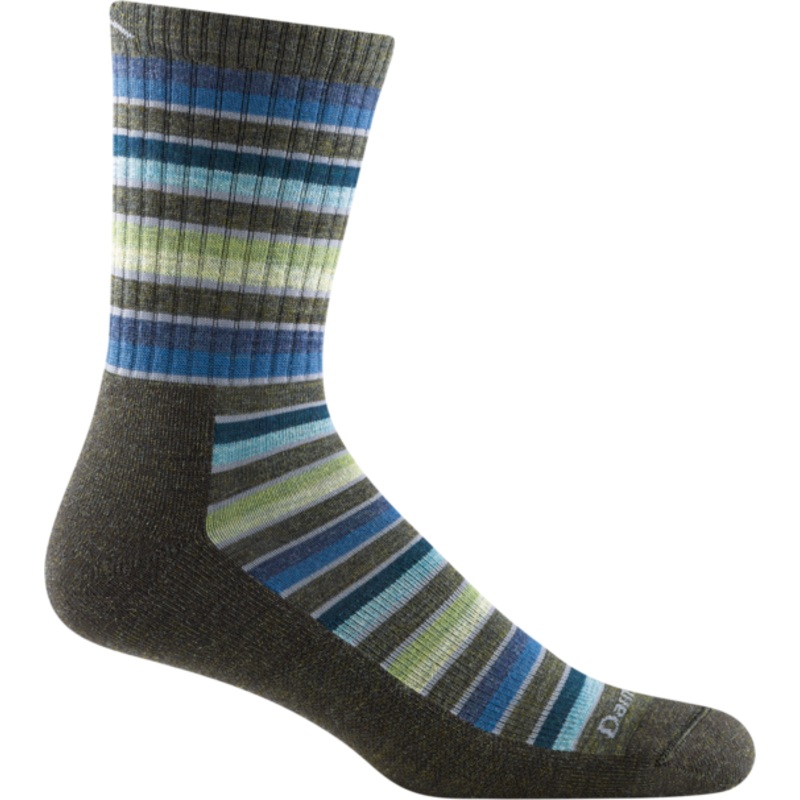 Decade Stripe Micro Crew Midweight With Cushion Socks