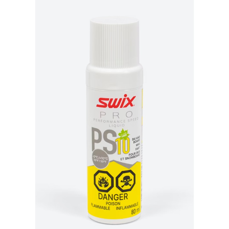 Swix PS10 Liquid Yellow 80ml, USA