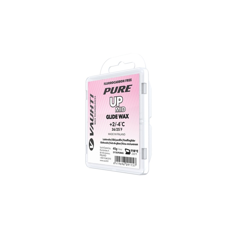 Vauhti Pure Up Mid Ski Glide Wax 45G Past Season