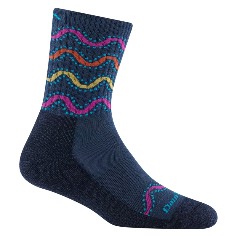 Darn Tough Wandering Stripe Micro Crew Lightweight Hiking Sock Women's