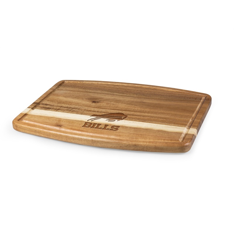 Buffalo Bills - Ovale Acacia Cutting Board
