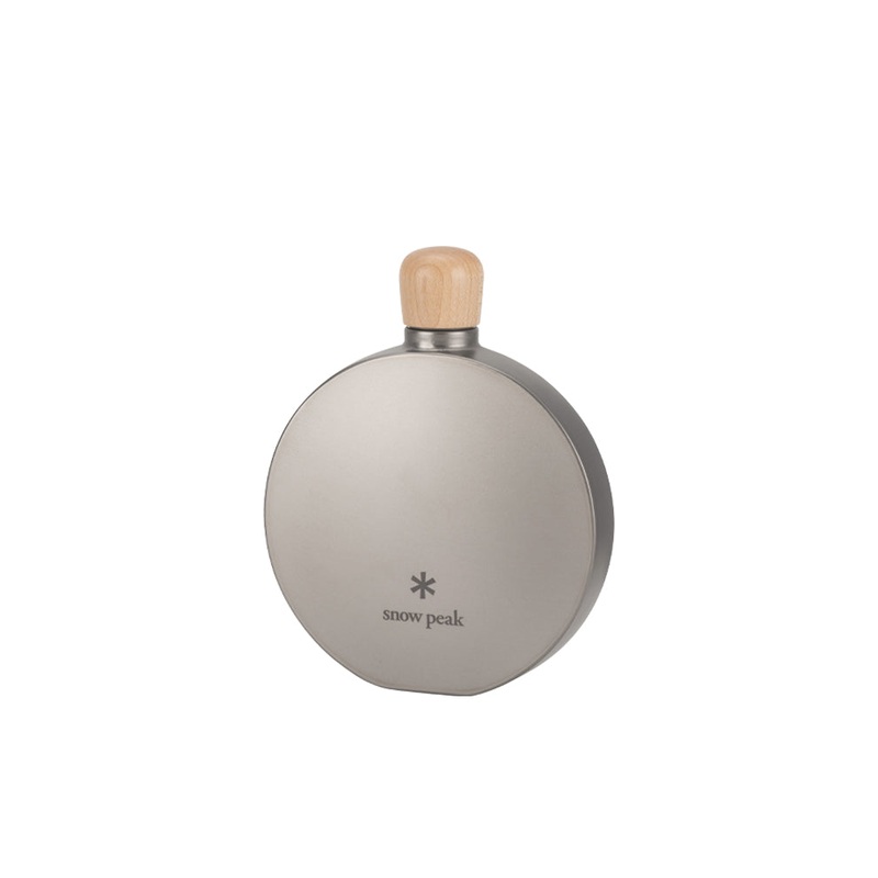 Round Titanium Flask in 150 mL