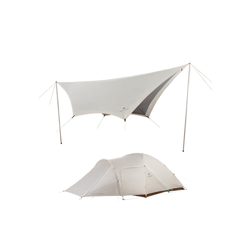 Amenity Medium Tent & Tarp Set in Ivory