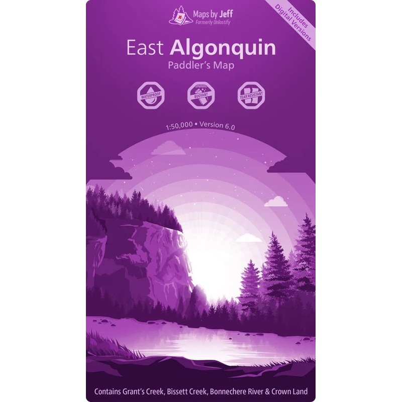 Maps by Jeff East Algonquin