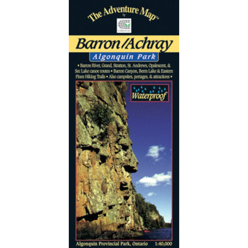 Chrismar Barron/Achray Algonquin Park Map