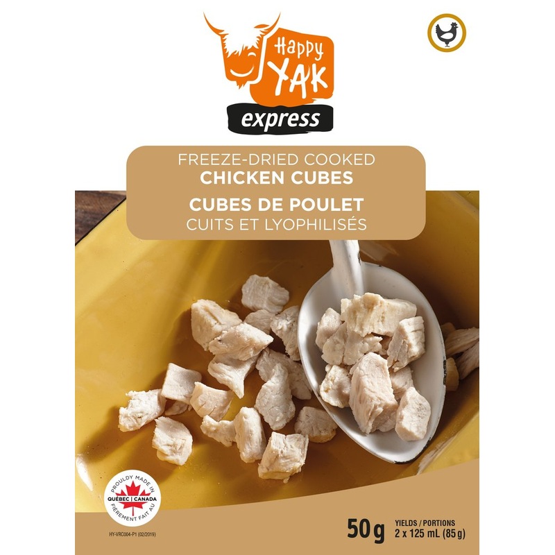 Happy Yak Freeze Dried Cooked Chicken Cubes