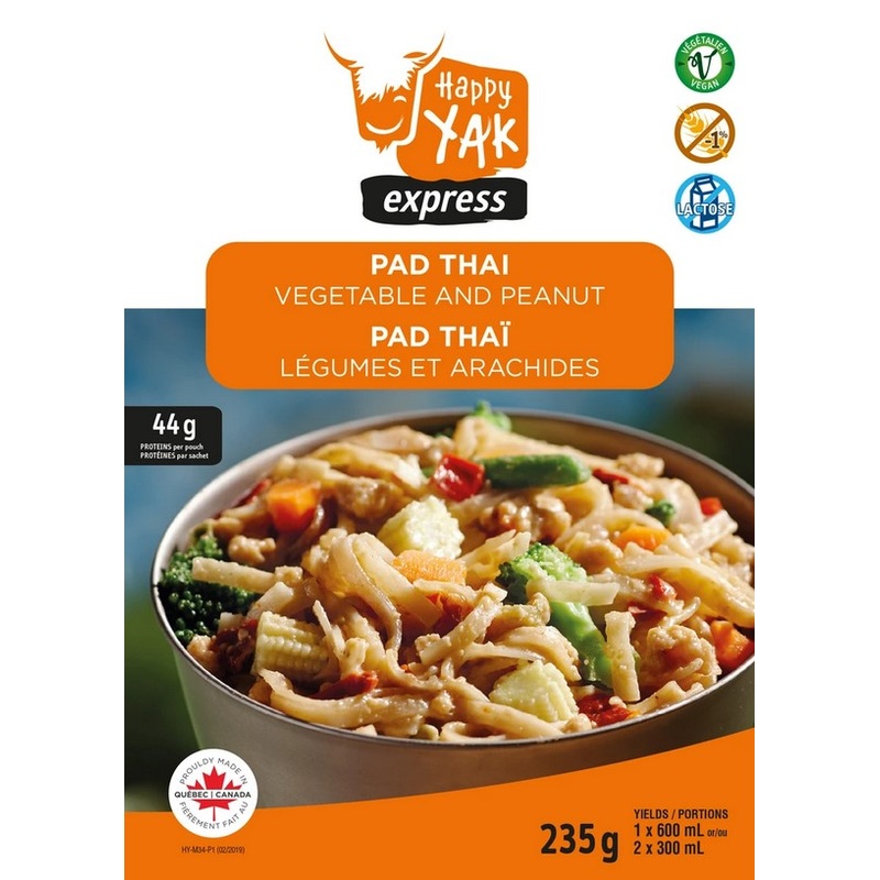 Happy Yak Vegetable & Peanut Pad Thai