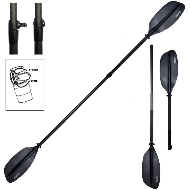 Bravo adjustable paddle carbon fibre shaft