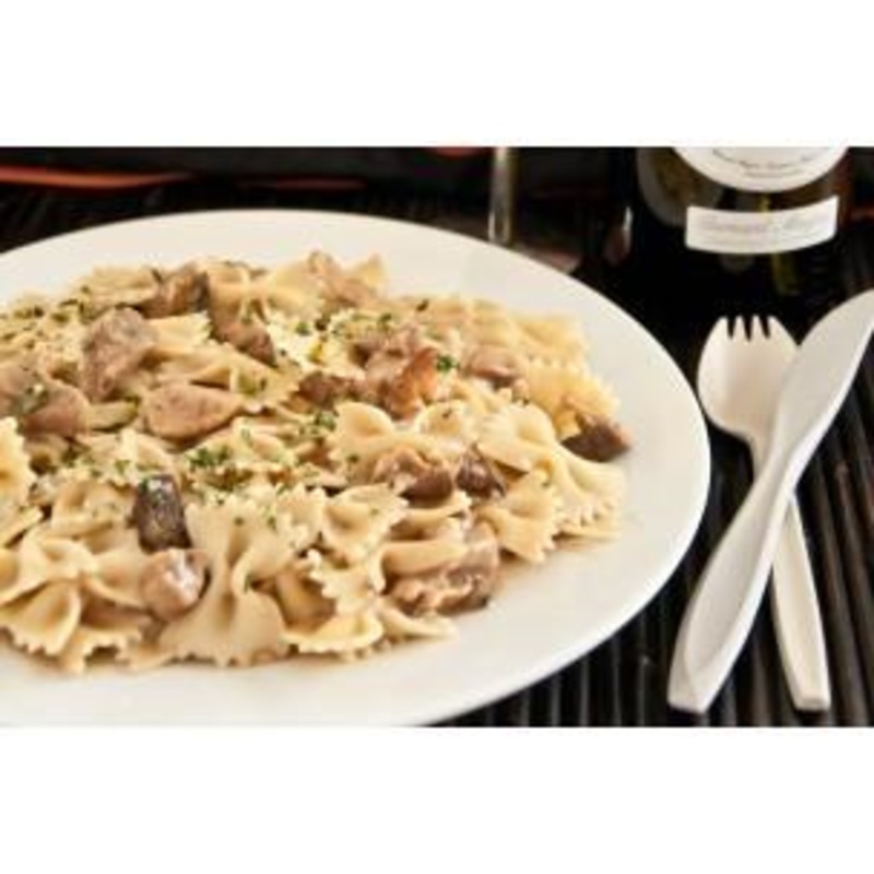 Happy Yak Braised Pork with White Wine Mushroom Sauce