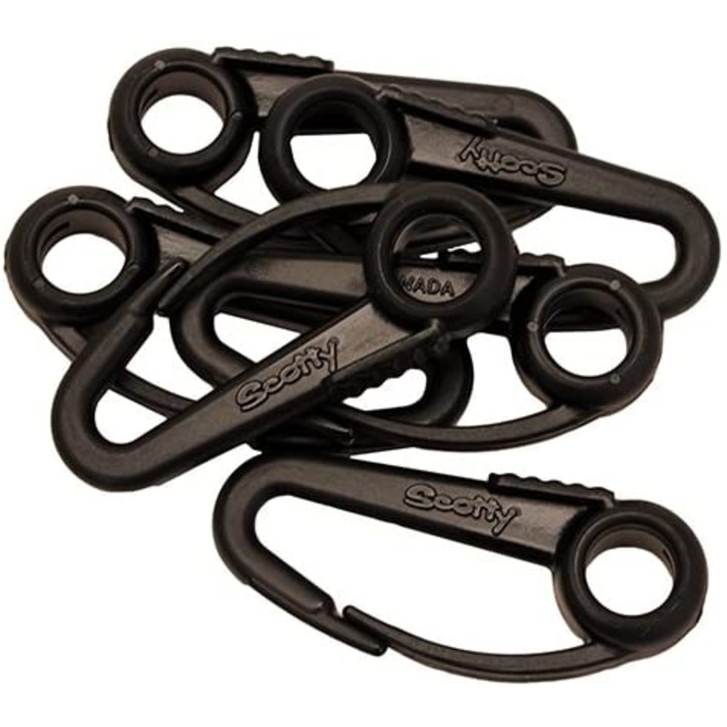 Scotty Nylon Snap Hooks - 6 pcs #590