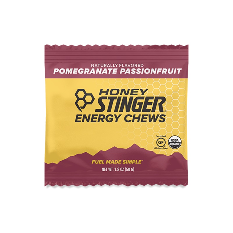 Energy Chews - 1.8 Oz - Pomegranate Passionfruit