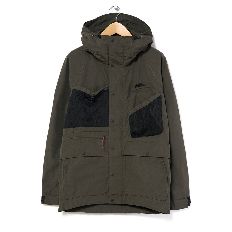 Nanga Takibi Mountain Men's Parka Jacket - Dark Khaki