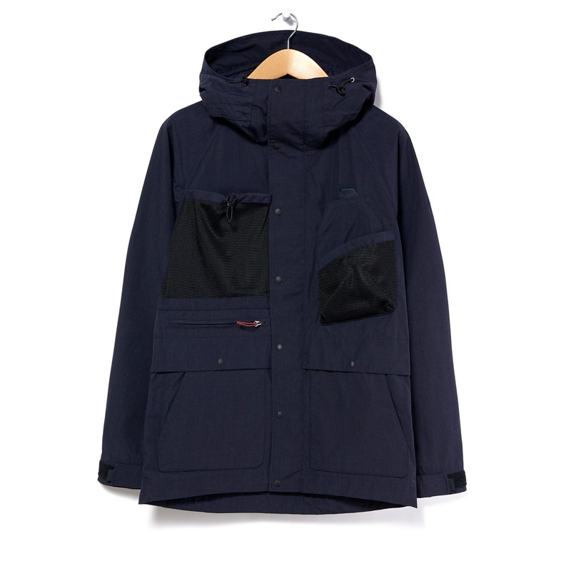 Nanga Takibi Mountain Men's Parka Jacket - Navy