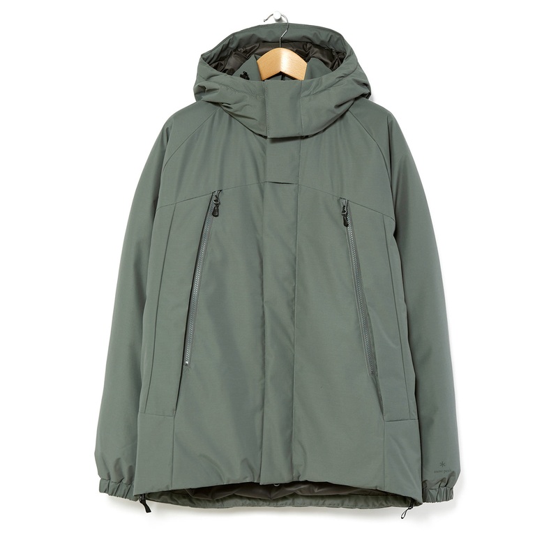 Snow Peak FR 2L Men's Down Jacket - Grey Khaki