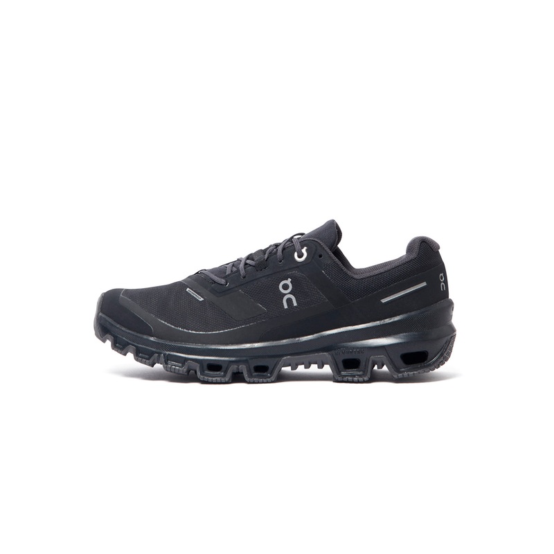 On Cloudventure Waterproof Women's Trail Shoes - Black