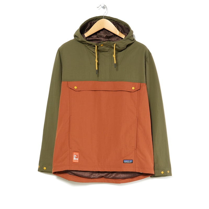 Patagonia Isthmus Men's Anorak - Sisu Brown/GPIW Patch