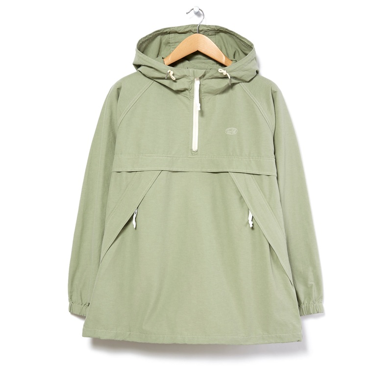 Snow Peak Light Mountain Men's Cloth Parka Jacket - Sage