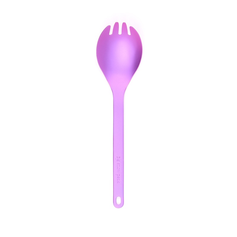 Snow Peak Titanium Colour Spork - Purple