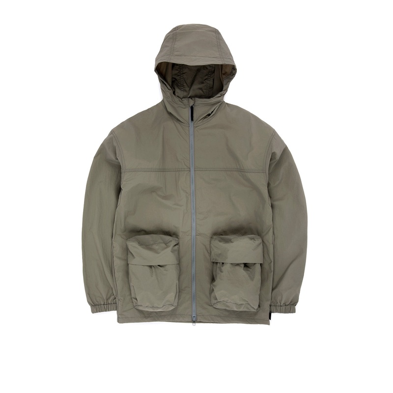 Snow Peak Men's Nylon Tussah Jacket - Light Olive