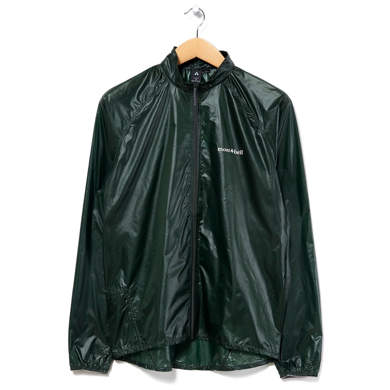 Montbell Men's EX Light Wind Jacket - Dark Green